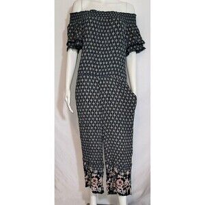 Xhilaration Cold Shoulder Jump Suit - Size L